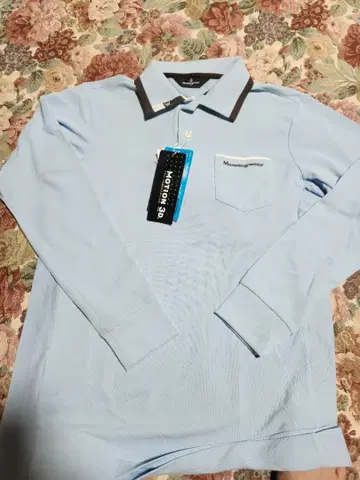 새상품 Munsingwear 긴팔 M 사이즈 피케 셔츠 MOTION 3D