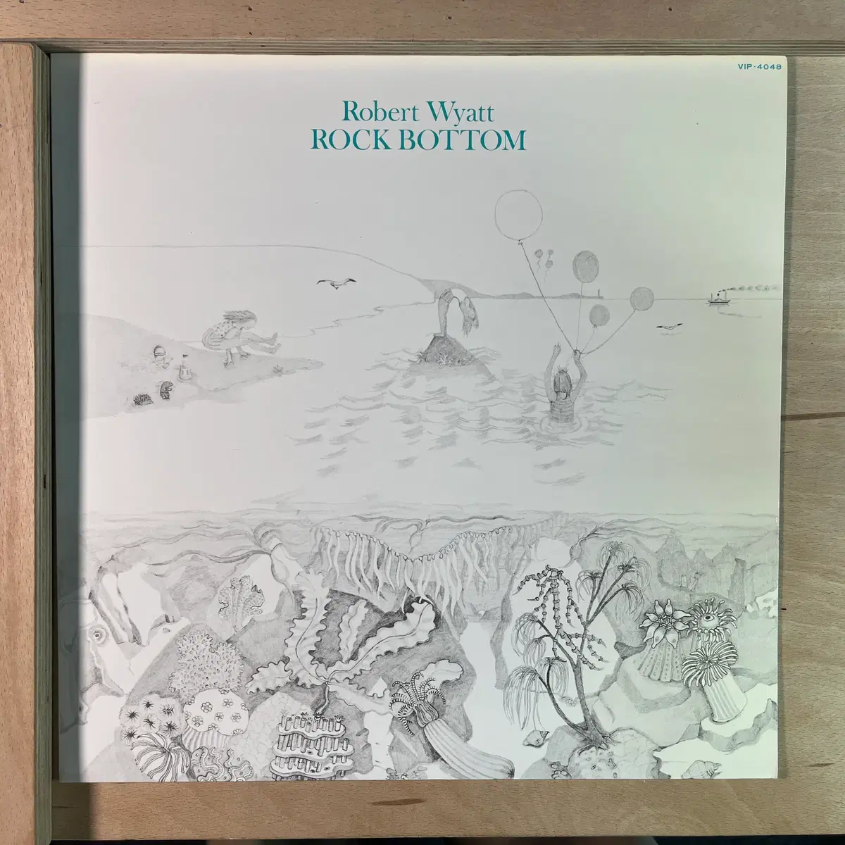Robert Wyatt Rock Bottom 일본 1979년 LP