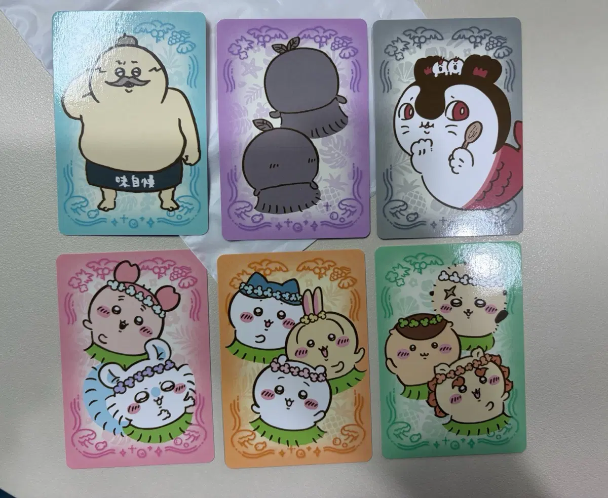치이카와 인어섬 카드
