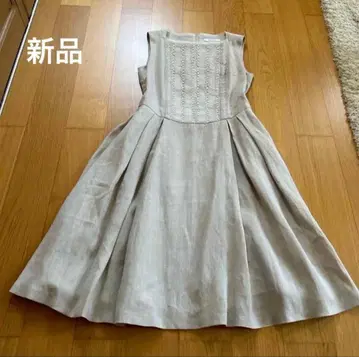 FOXEY 린넨 원피스 40 사이즈