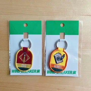 WIND BREAKER 소방 뉴이 모티브 키링 윈브레전