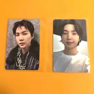 BTS 아리랑 위버스 럭키 드로우 트레이딩 카드 슈가 2장 세트