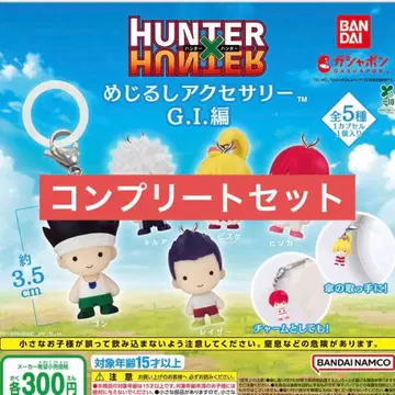 HUNTER x HUNTER 헌터헌터 메지루시 액세서리 컴플리트