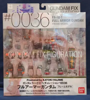 반다이 GFF 기동전사 건담 FA-78-1 풀 아머 건담 프레임 모델 #0036
