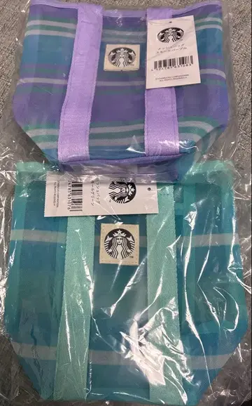 Starbucks 메쉬백 스몰 2점 세트
