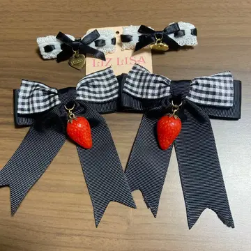 LIZ LISA 헤어 클립 4세트