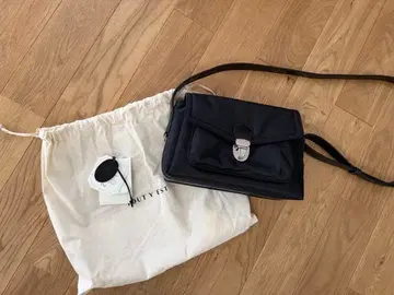 TOUTYEST SAC VOLET TOILE 블랙 스몰