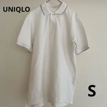 UNIQLO 피케 셔츠 화이트 S 사이즈