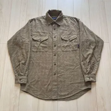 90's Patagonia 체크 셔츠 구택 2002년제