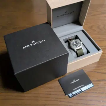 새상품급 해밀턴 카키 메카니컬 H694390