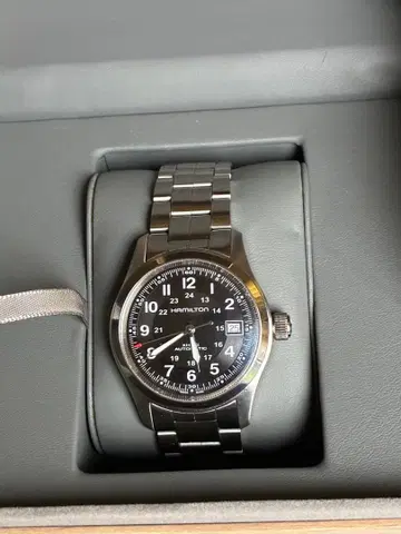 카키 필드 오토 자동 와인딩 | 38mm | H70455133