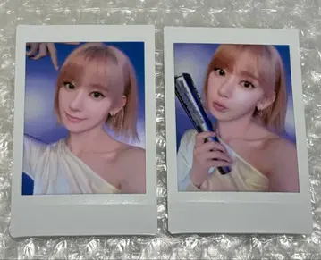 르세라핌 퓨어플로우 사쿠라 폴라로이드 2종