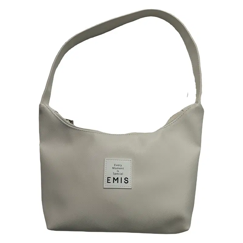 [새상품] EMIS 뉴레더 호보백 화이트