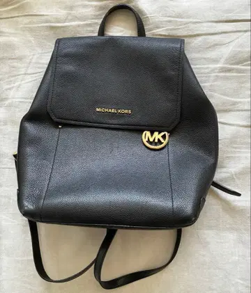 MICHAEL KORS 가죽 백팩 블랙