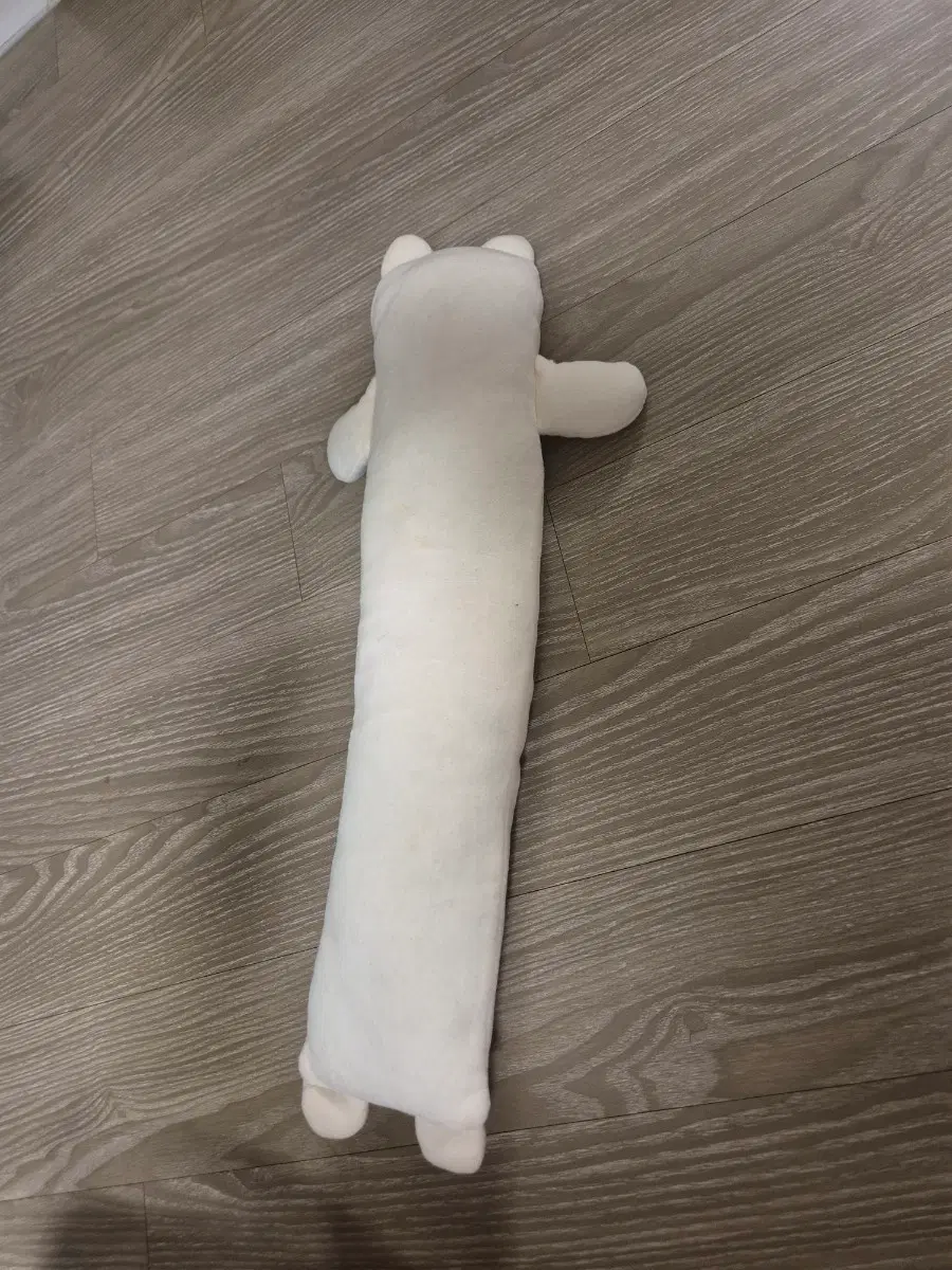 흰색 곰돌이 키보드 쿠션