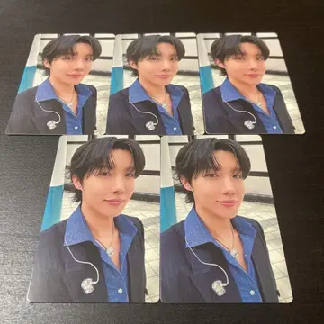 BTS 제이홉 ARIRANG 일본 weverse 럭키 드로우 5장 트레이딩 카드