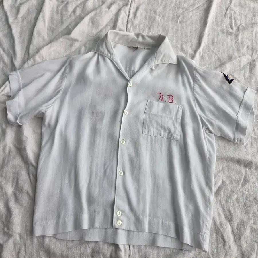 70s 추정 볼링셔츠