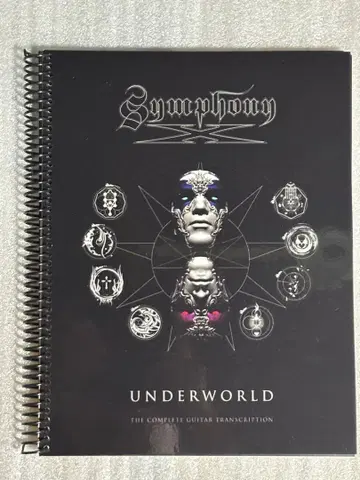 symphony x [ Underworld ] 기타용 TAB BOOK