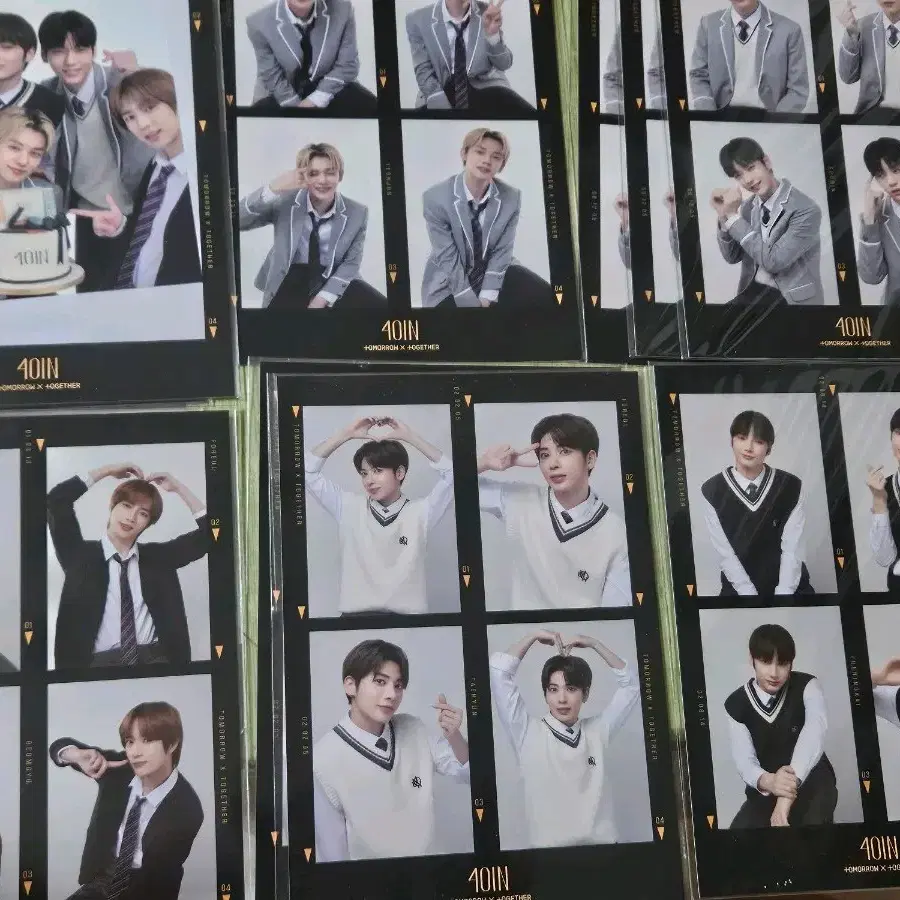투바투 txt 포을 네컷사진 단체