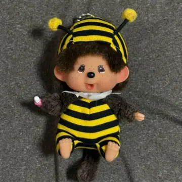 몽치치 얼굴 커 SS 키체인 꿀벌 벌 세키구치