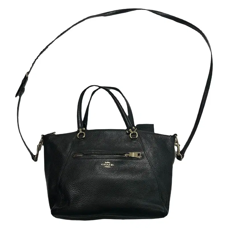 COACH 프레리 사첼 크로스 바디백 블랙