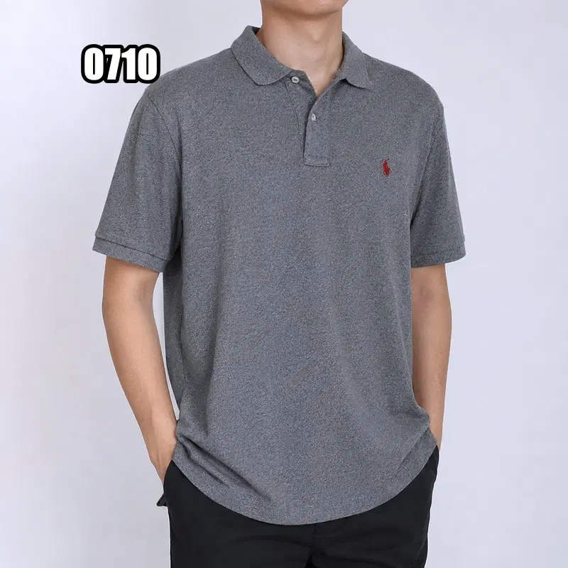 L 폴로 랄프로렌 클래식 핏 반팔 피케 셔츠