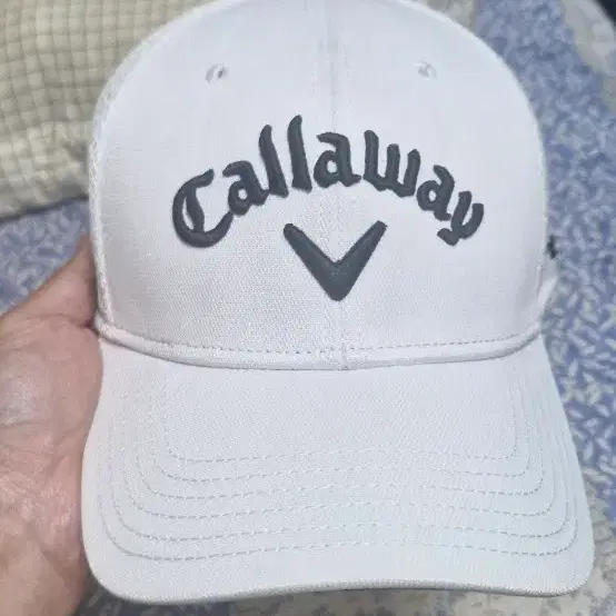 캘러웨이 골프 모자 화이트