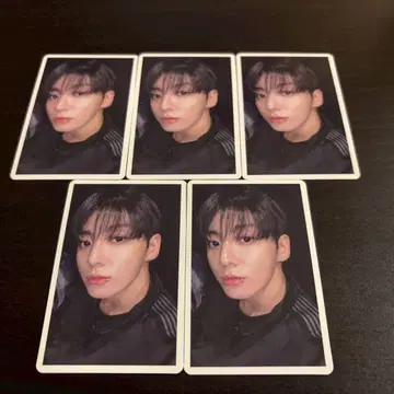 정국 BTS ARIRANG FESTA 럭키 드로우 유니버셜 트레이딩 카드 5장 세트