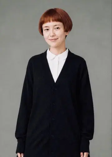 ZUCCa 주카 롱 가디건 니트 블랙 M