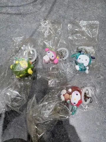 산리오 캐릭터즈 메지루시 액세서리 케로케로 파티 세미 컴프