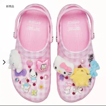 공식 정품 Crocs 산리오 캐릭터즈 23cm