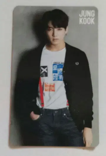 BTS JUNGKOOK RUN 트레이딩 카드