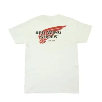 RED WING 프린트 티셔츠 화이트 M