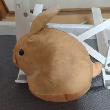 토끼 봉제 인형 파우치 소품함