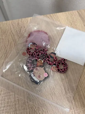 치이카와 (먼작귀) 9090 콜라보 갸루 퍼 참 키링 스트랩