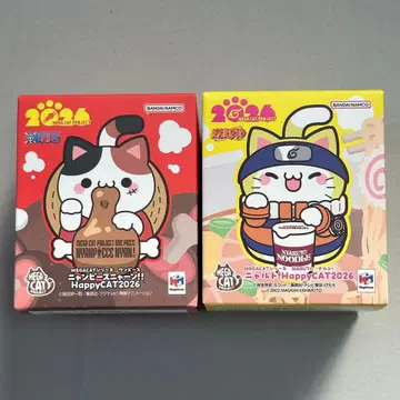 나루토 냐루토HappyCAT2026 냥피스 원피스 피규어