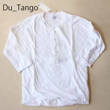 미사용 새상품 Du_Tango (듀 탱고) 헨리넥 TEE