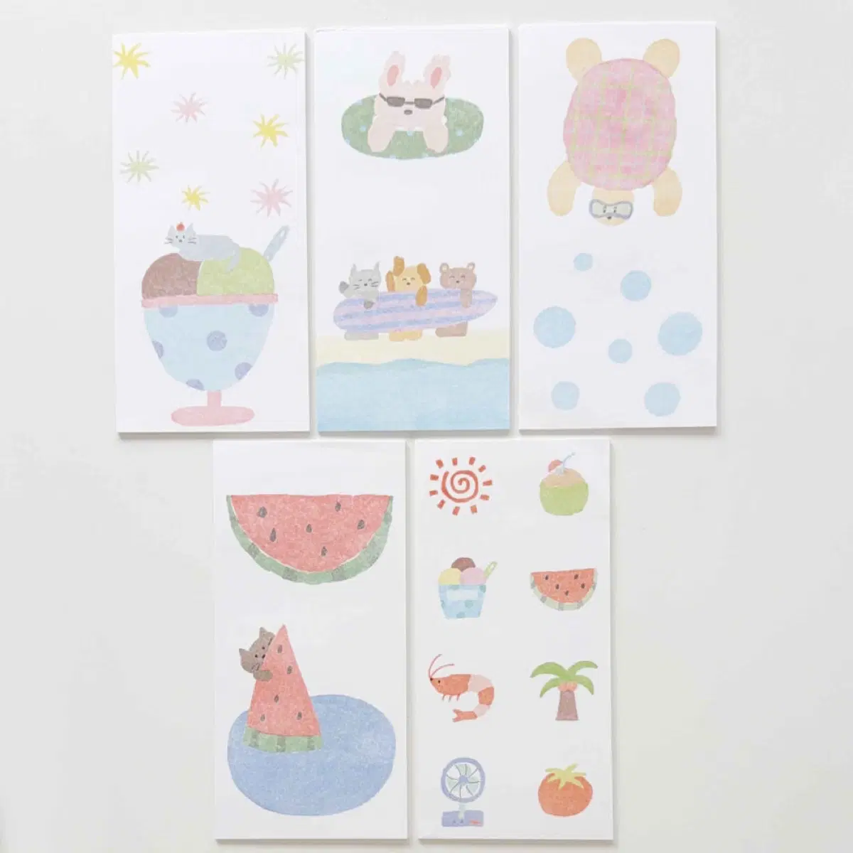 자파점x프롬예 Hello Summer 콜북 메모지