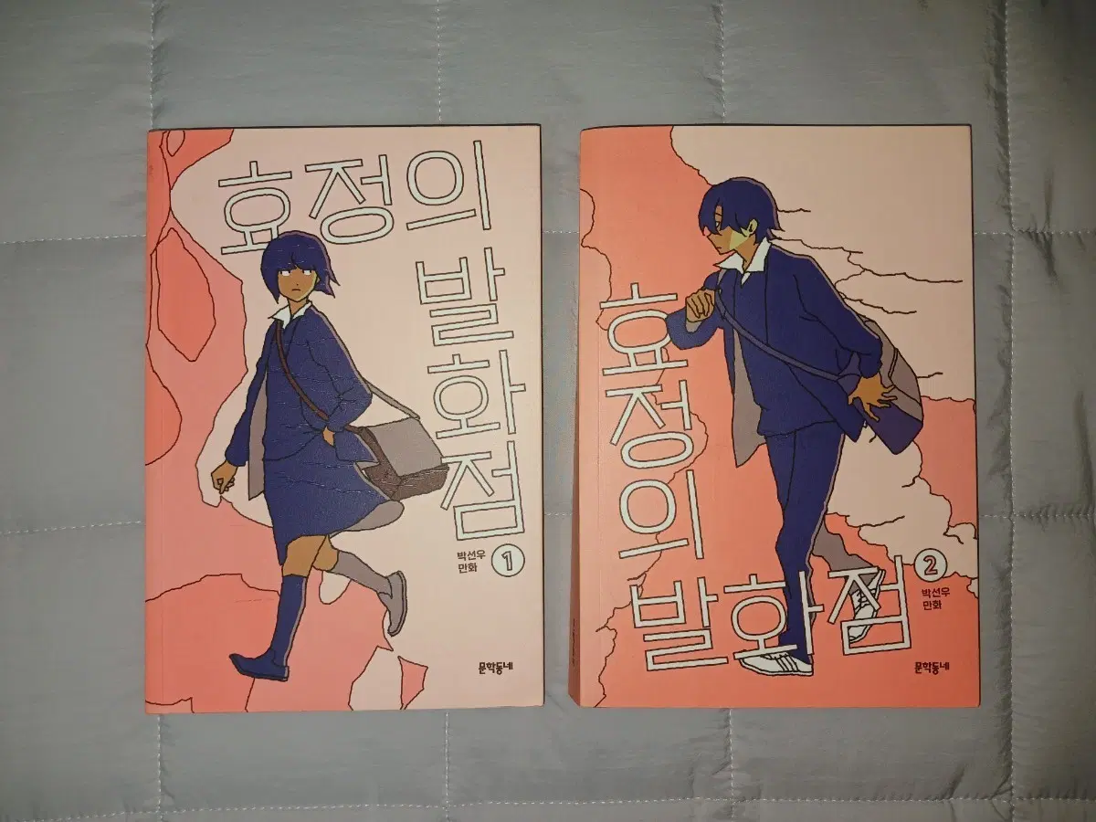 효정의 발화점 만화책 만화 코믹북 1권 2권 완결 도서 책 일괄