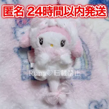밀키 고양이 마스코트 홀더 마이멜로디 마이멜로 산리오