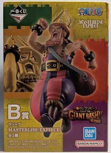 BANDAI SPIRITS 제일복권 원피스 -엘바프 편- GIANT BASH!! Vol.1 B상 우솝 MASTERLISE EXPIECE