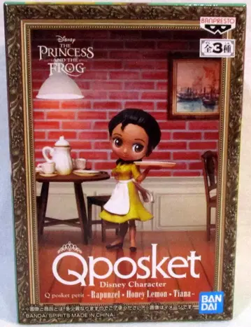 BANDAI SPIRITS 프린세스와 마법의 키스 Q posket Disney Character petit Rapunzel Honey Lemon Tiana 티아나