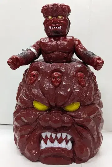 메디콤 토이 도에이 레트로 소프트 비닐 컬렉션 가면라이더 아마존 십면귀 신색
