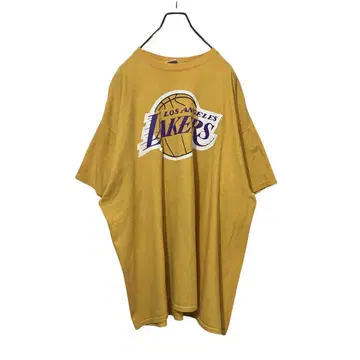 2XL 00s Majestic LAKERS 로스앤젤레스 레이커스 티셔츠