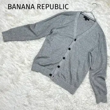 BANANA REPUBLIC 린넨 가디건 V넥 긴팔 린넨 87%