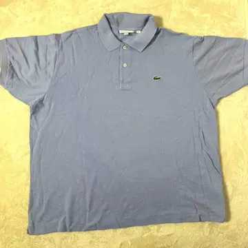 LACOSTE 라코스테 L1212 피케 셔츠 라이트 블루 US XXL