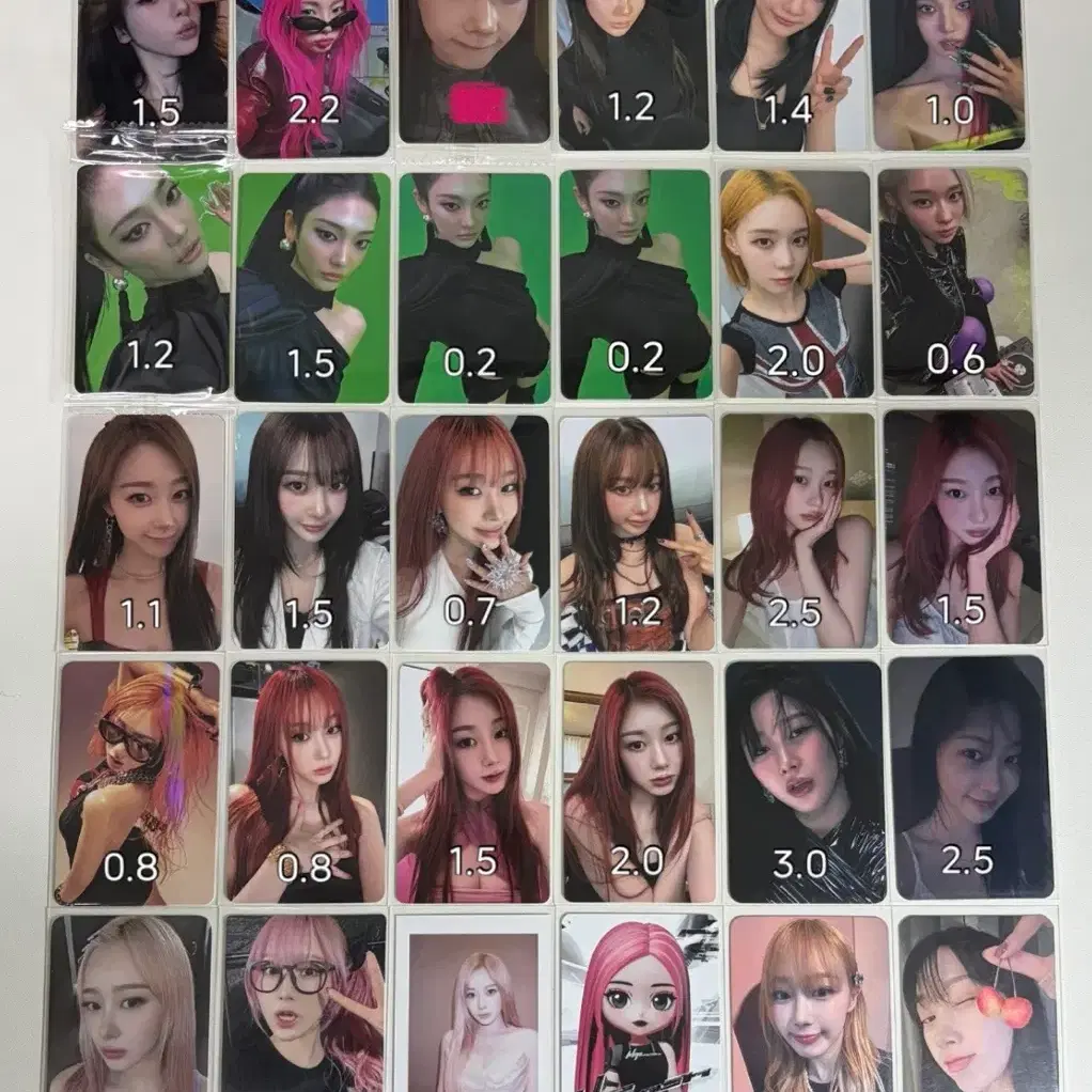 Aespa Lemonade Makestar unreleased photocard | Karina, Giselle