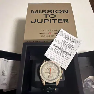 OMEGA Swatch Jupiter 미션 본체