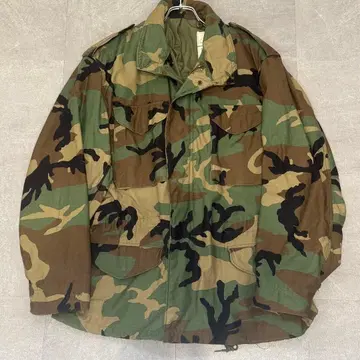 미군 실물 M-65 필드 자켓 L-R y2k 우드랜드 카모