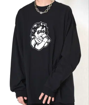 MILKBOY 666 롱T 인기 상품 밀크보이 MILK 레어